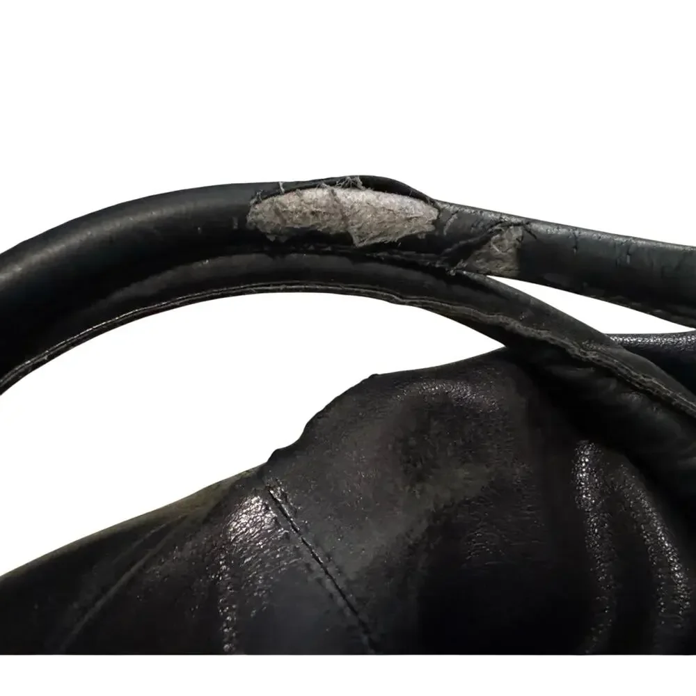 SALVATORE FERRAGAMO Sofia Leather Hobo Bag with Original Handware, Authentic